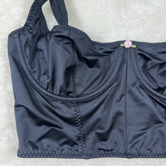 NWOT Skims stretch satin corset bra - Picture 6 of 10